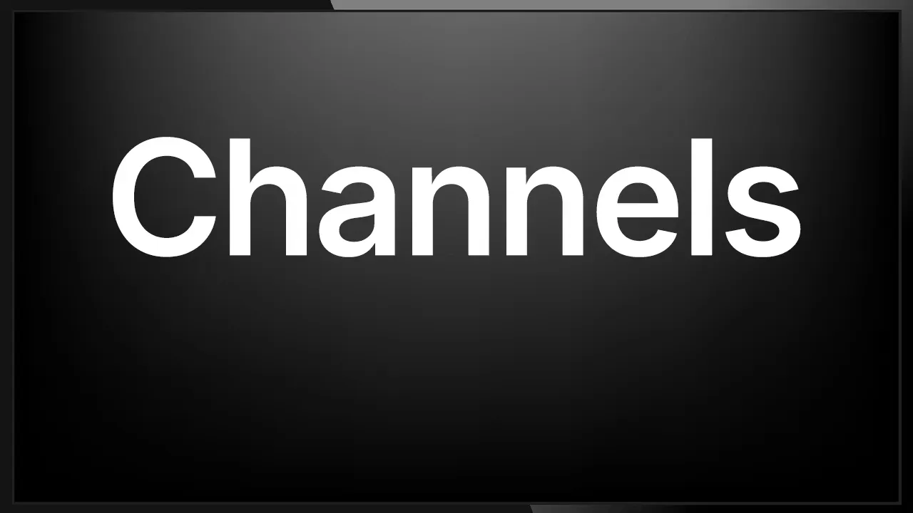Channels & Categories